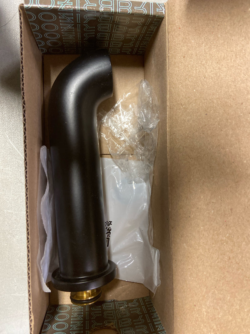 Brizo RP81435BL Essential 7-9/16" Tub Spout - Matte Black