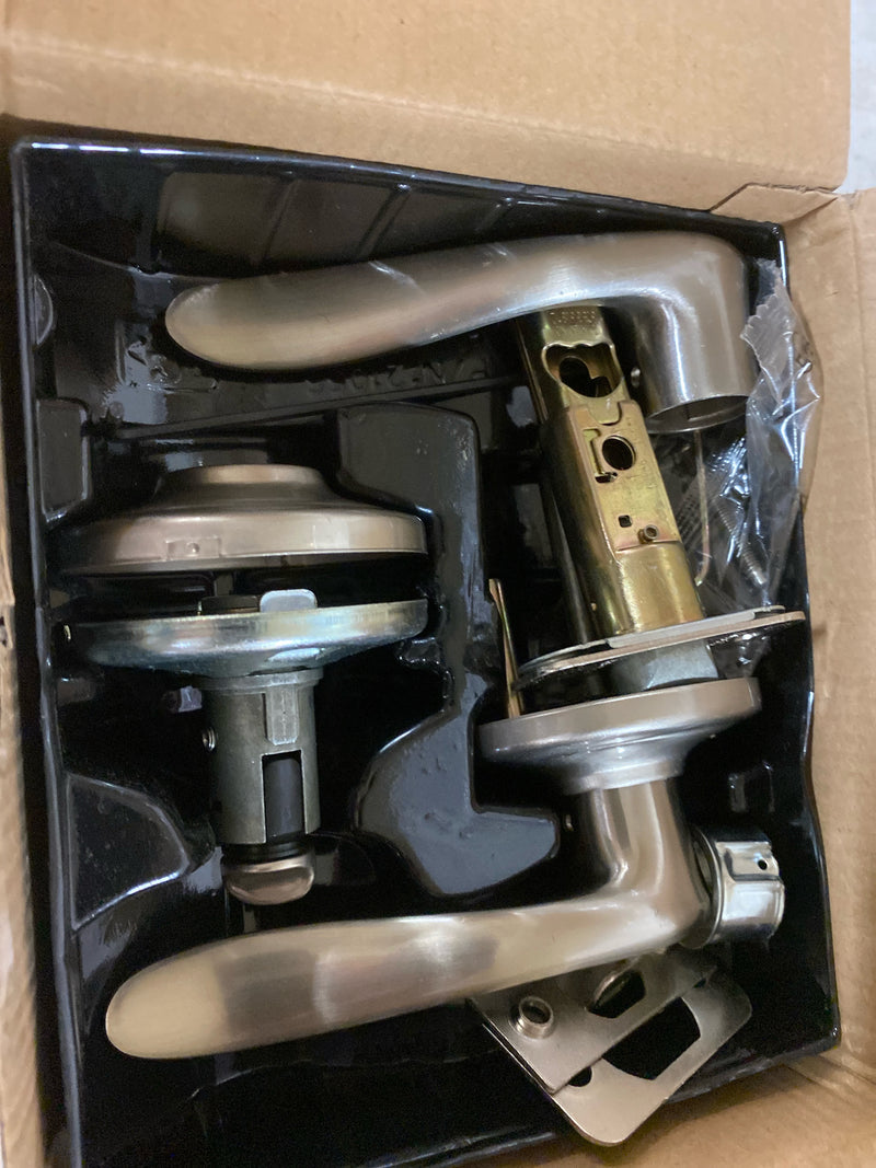 Kwikset 730TNL-15 Signature Series Tustin Privacy Door Leverset - Satin Nickel