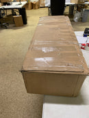 Elegant Lighting Serephina 42" Rectangle Iron Crystal Chandelier Light in Black