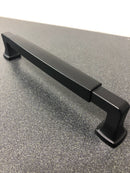 Amerock BP36889FB Stature 6-5/16 Inch Center to Center Handle Cabinet Pull - Matte Black