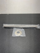 Signature Hardware 158883 12" Ceiling Mounted Shower Arm and Flange - Brushed Nickel