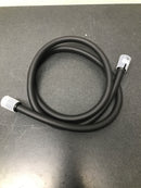 Hansgrohe 28276673 Techniflex 63" Hand Shower Hose with 1/2" Connections - Matte Black