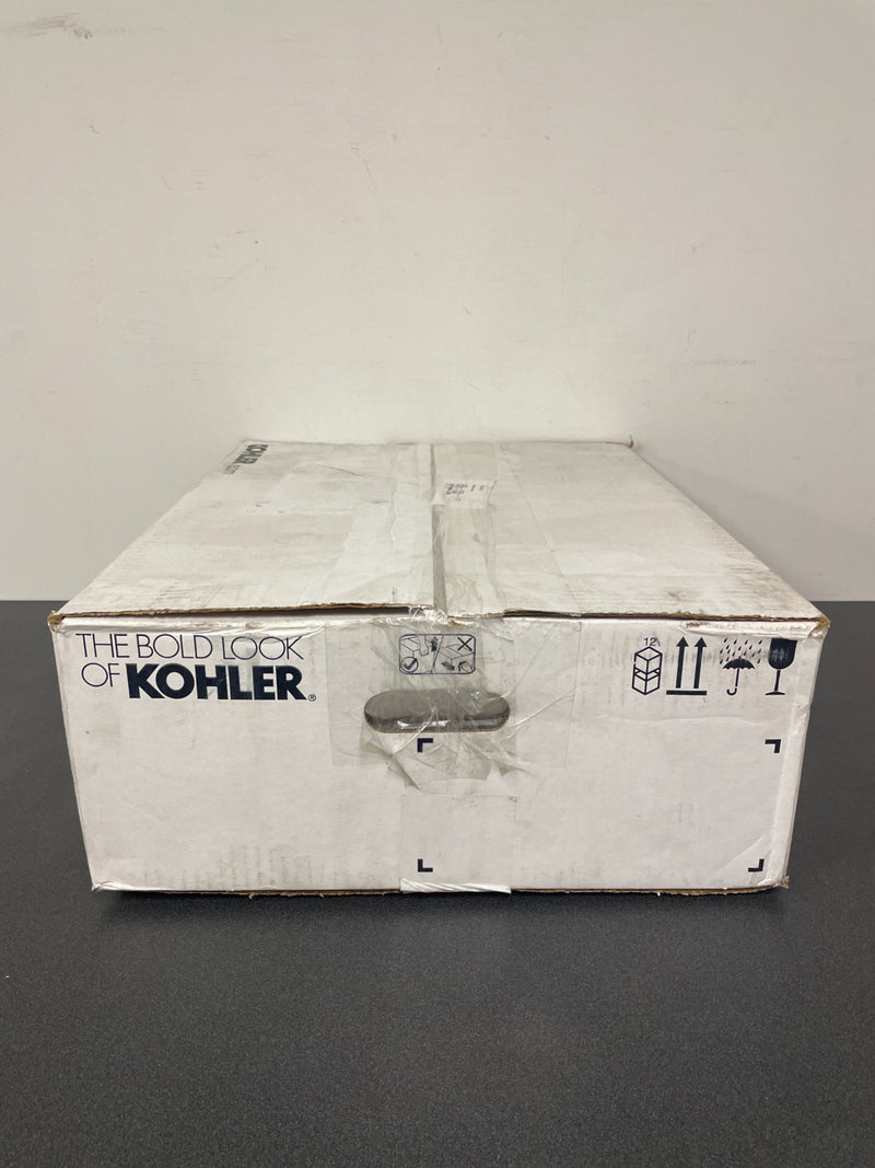 KOHLER Kathryn White Undermount Rectangular Bathroom Sink with Overflow Drain (19.75-in x 15.625-in)