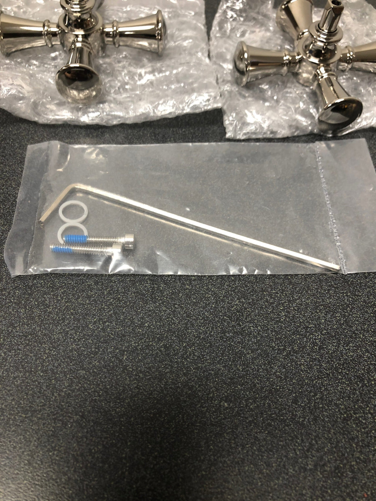 Pfister HHL-049TBD Tisbury Bathroom Faucet Cross Handles - Polished Nickel