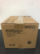 Miseno 110 CFM 1.1 Sone Ceiling Mounted Exhaust Fan with Energy Star Rating