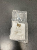 Belwith Keeler B076138-SN Trellis 1-3/16" Designer Scalloped Edge Button Cabinet / Drawer Knob - Satin Nickel