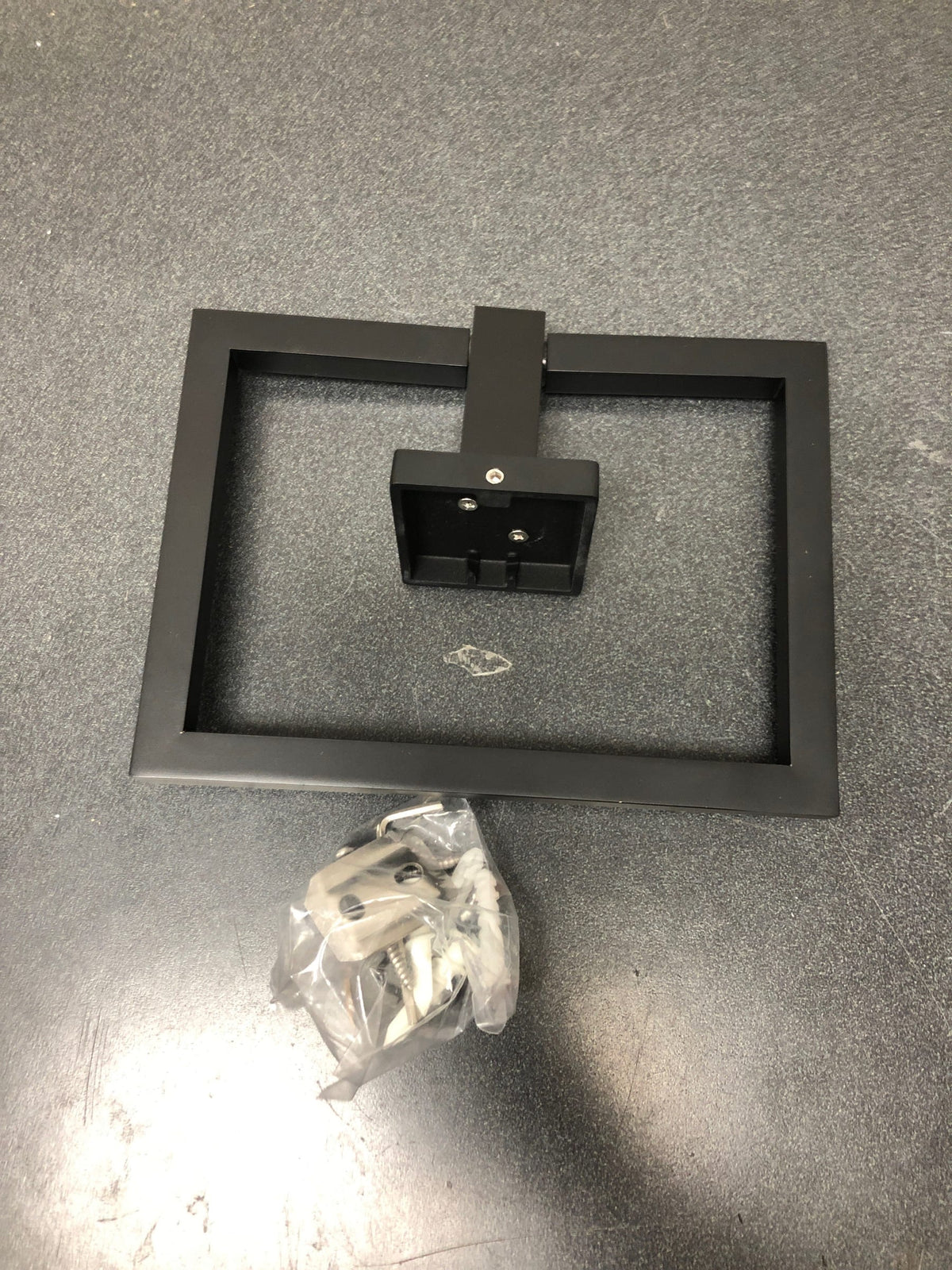 Sure-Loc VR-TR1 FBL Vlora 6" Wall Mounted Towel Ring - Flat Black