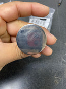 Alno A716-38-PN Moderne 1-3/8" Modern Round Disc Mushroom Solid Brass Cabinet Knob / Drawer Knob - Polished Nickel