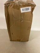 Simple designs LT2082-BLK 17.5 in. Black Ceramic Prism Table Lamp