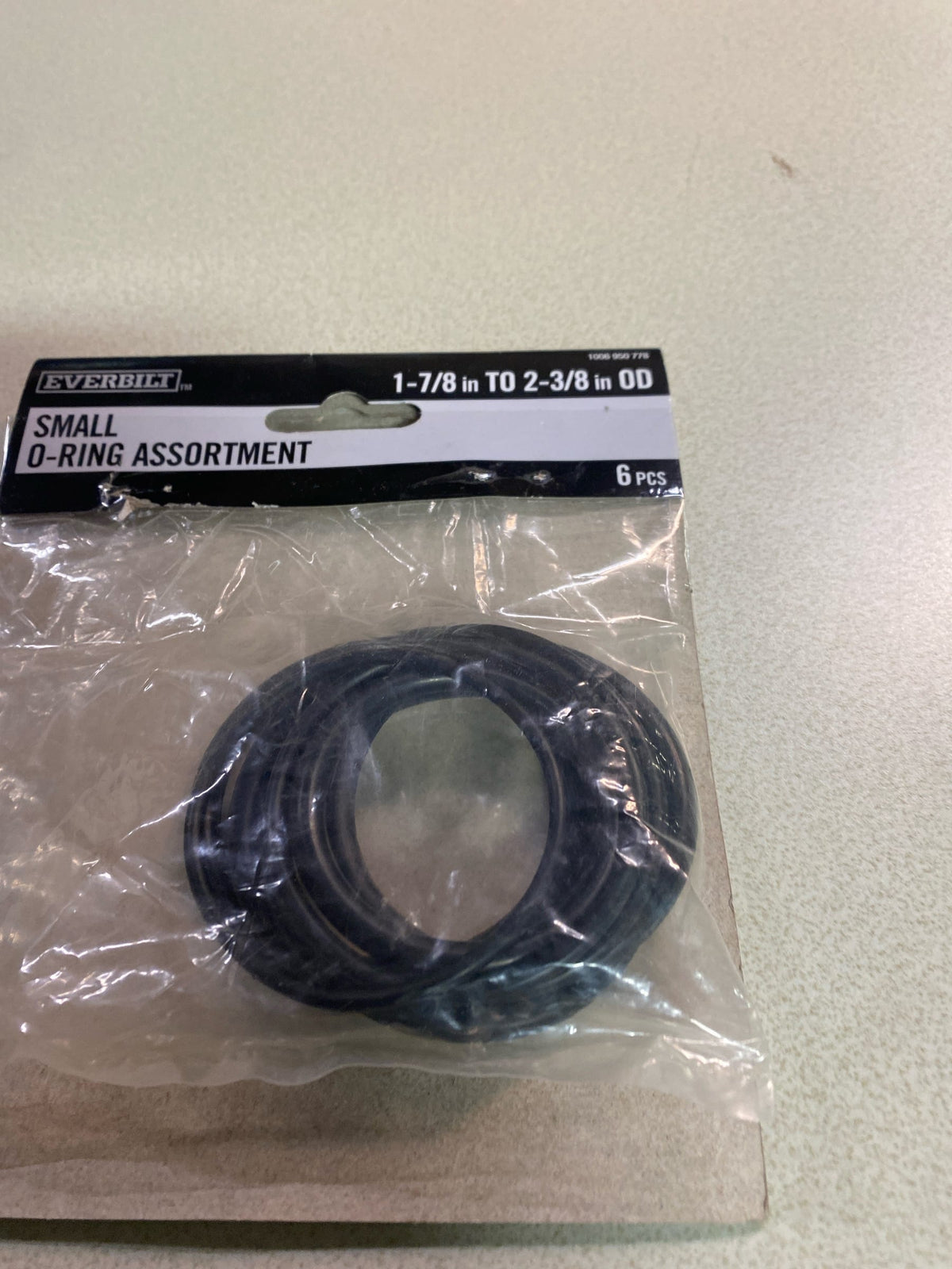 Everbilt 866630 1-7/8 in. - 2-3/8 in. O-Ring Assortment Kit (6-Pieces)