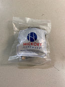 Hickory Hardware P5313-AB 1/2 Inch Overlay Wrap Around Cabinet Door Hinge with Self Close Function and Single Demountability (Package of 2) - Antique Brass