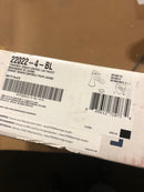 Kohler K-22022-4-BL Tempered 1.2 GPM Single Hole Bathroom Faucet with Pop-Up Drain Assembly - Matte Black