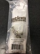 Atlas Homewares A643-BRN Malin 6-5/16 Inch Center to Center Handle Cabinet Pull - Brushed Nickel