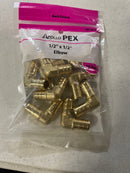Apollo APXE121210PK 1/2 in. Brass PEX-B Barb 90 Elbow (10-Pack)