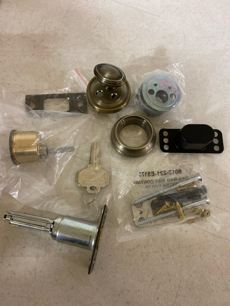 Baldwin Traditional Single Cylinder Deadbolt for 1-5/8" Bore Hole