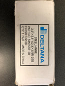 Deltana Commercial 3.5" x 3.5" Ball Bearing 5/8" Radius Corners Mortise Hinge - Pair - Oil Rubbed Bronze