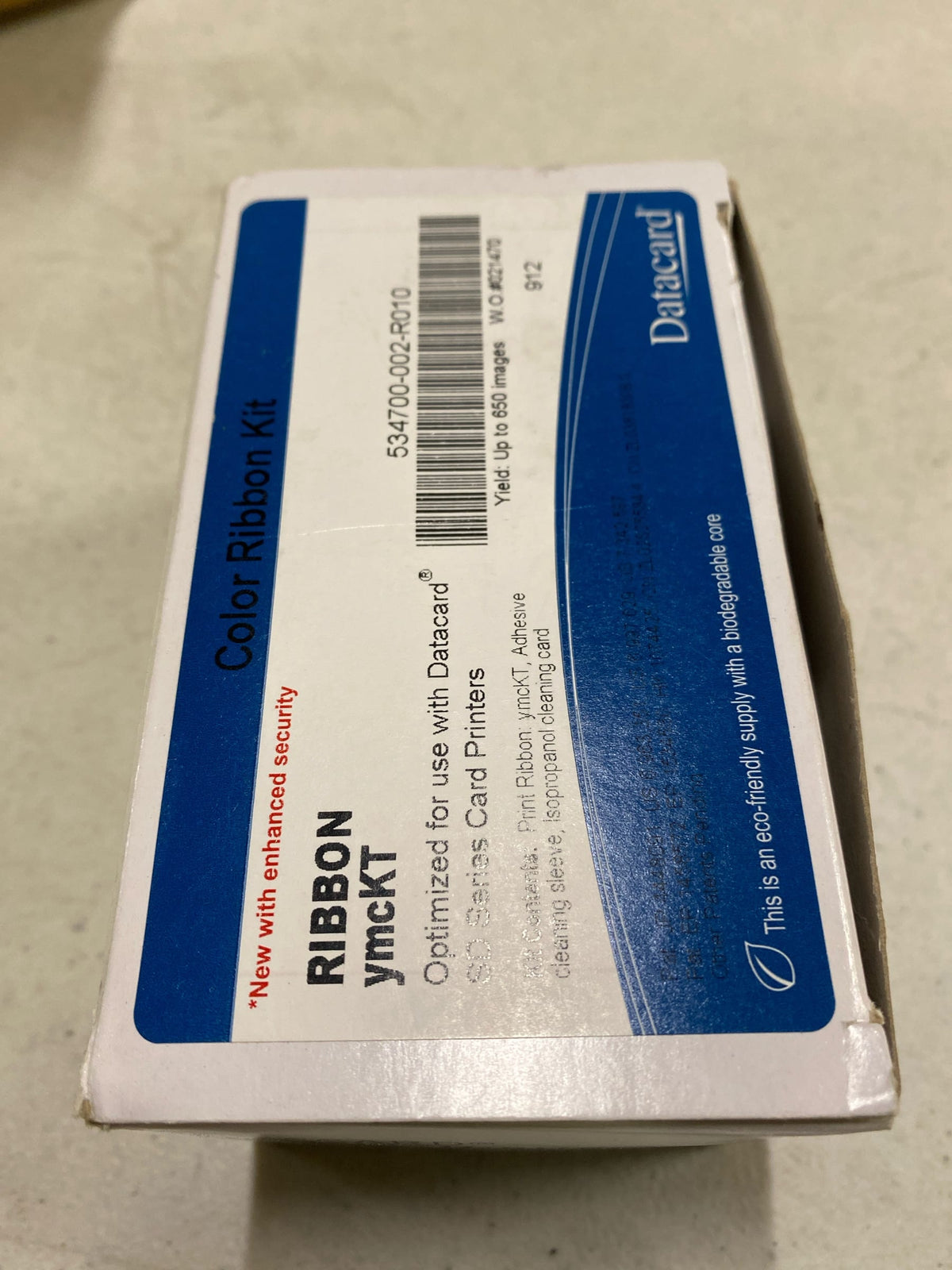 Entrust 534700-002-R010 Color Ribbon Kit (YMCKT, Short Panel)