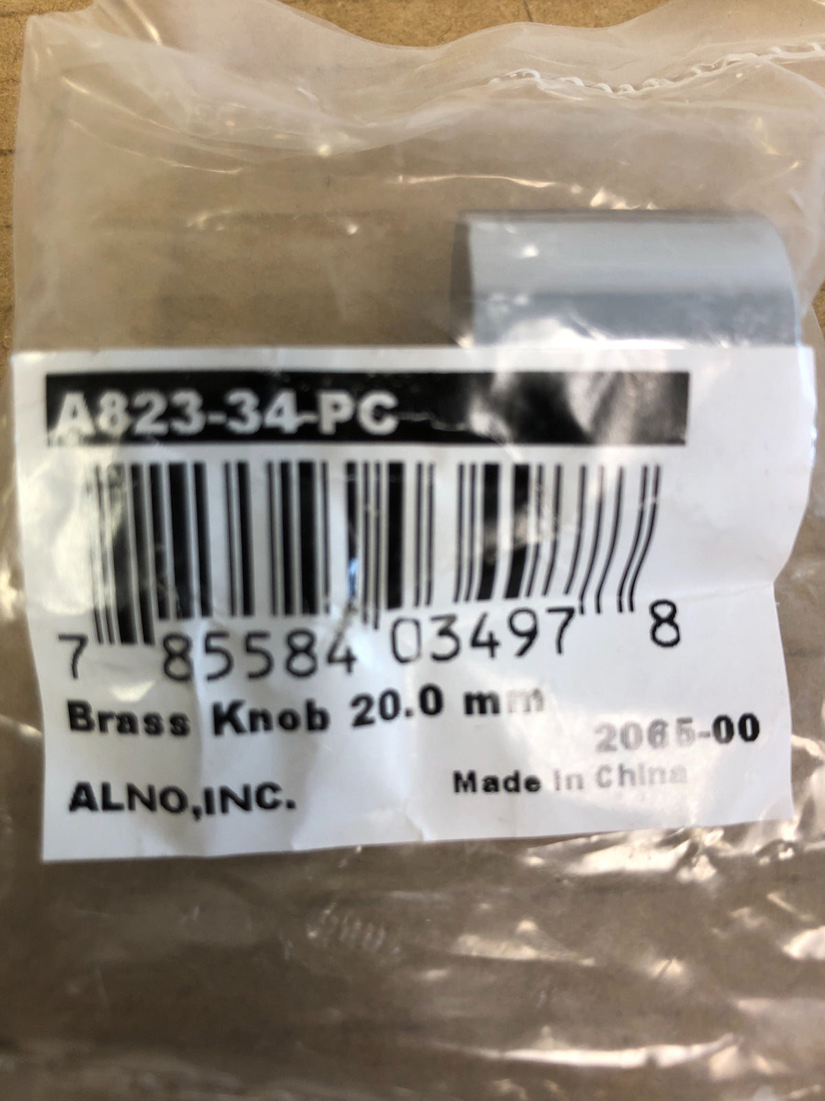 Alno Contemporary - 3/4 Inch Cylindrical Whistle Cabinet Knob