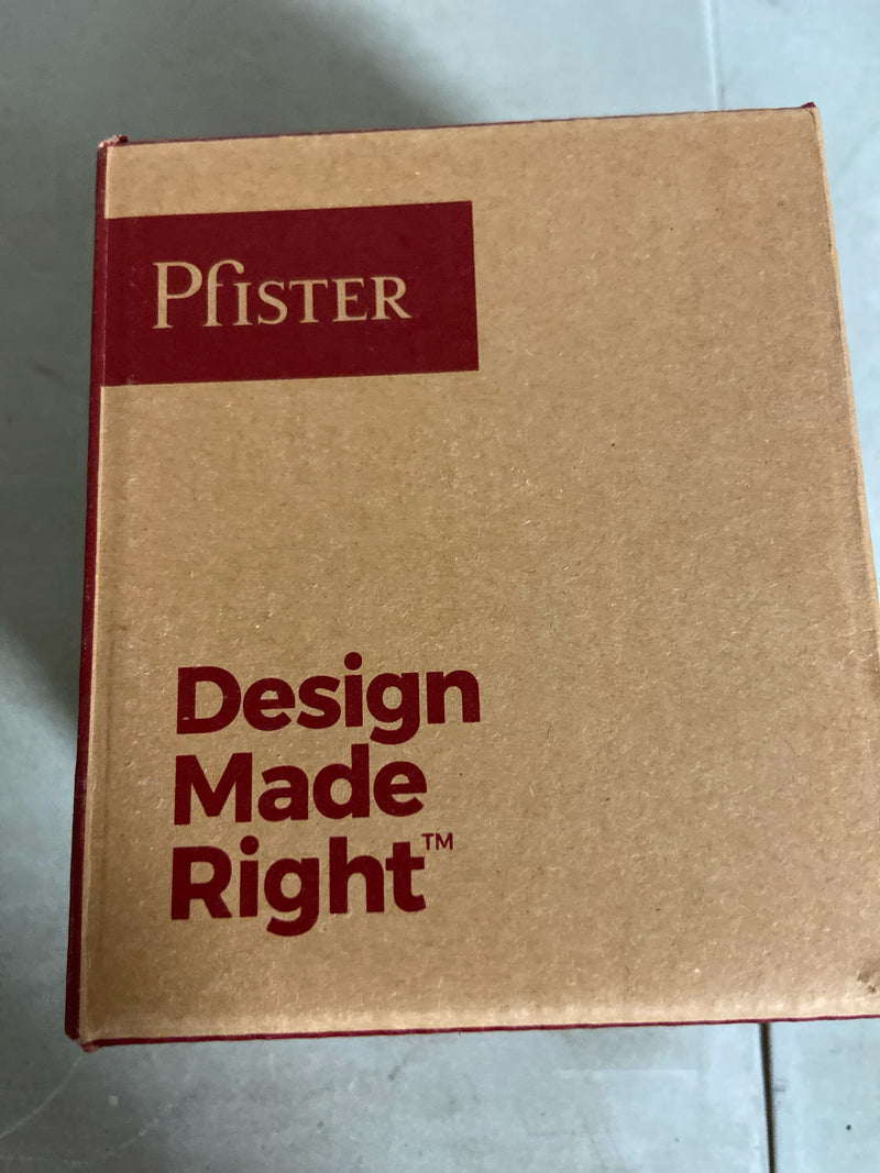 Pfister BRH-PFM0C Pfirst Modern Double Robe Hook Rack with 2 Hooks - Polished Chrome