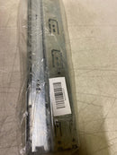 Knape and Vogt KVGS4270-16 GSlide 16 Inch Full Extension Side Mount Ball Bearing Drawer Slide with 100 Lbs. Weight Capacity and Soft Close - Pair - Zinc