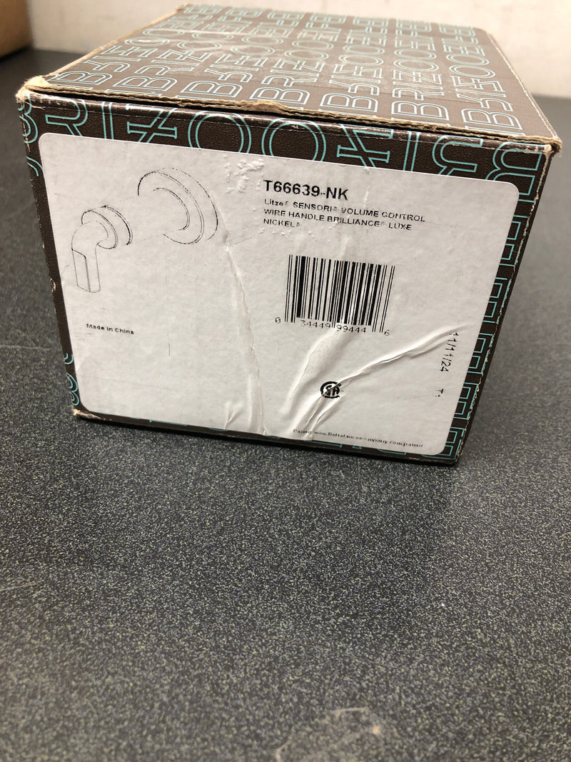 Brizo Litze®: Sensori® Volume Control Trim - Notch Lever - T66639-NK