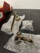 Pfister, BPH-TB0D, Tisbury Wall Mounted Spring Bar Toilet Paper Holder, Polished Nickel