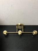 Westinghouse 6127700 Dorney 3 Light 24" Wide Vanity Light - Champagne Brass - Champagne Brass