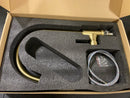 Elegant Lighting FAK-307BGD Finn 1.8 GPM Single Hole Kitchen Faucet - Brushed Gold