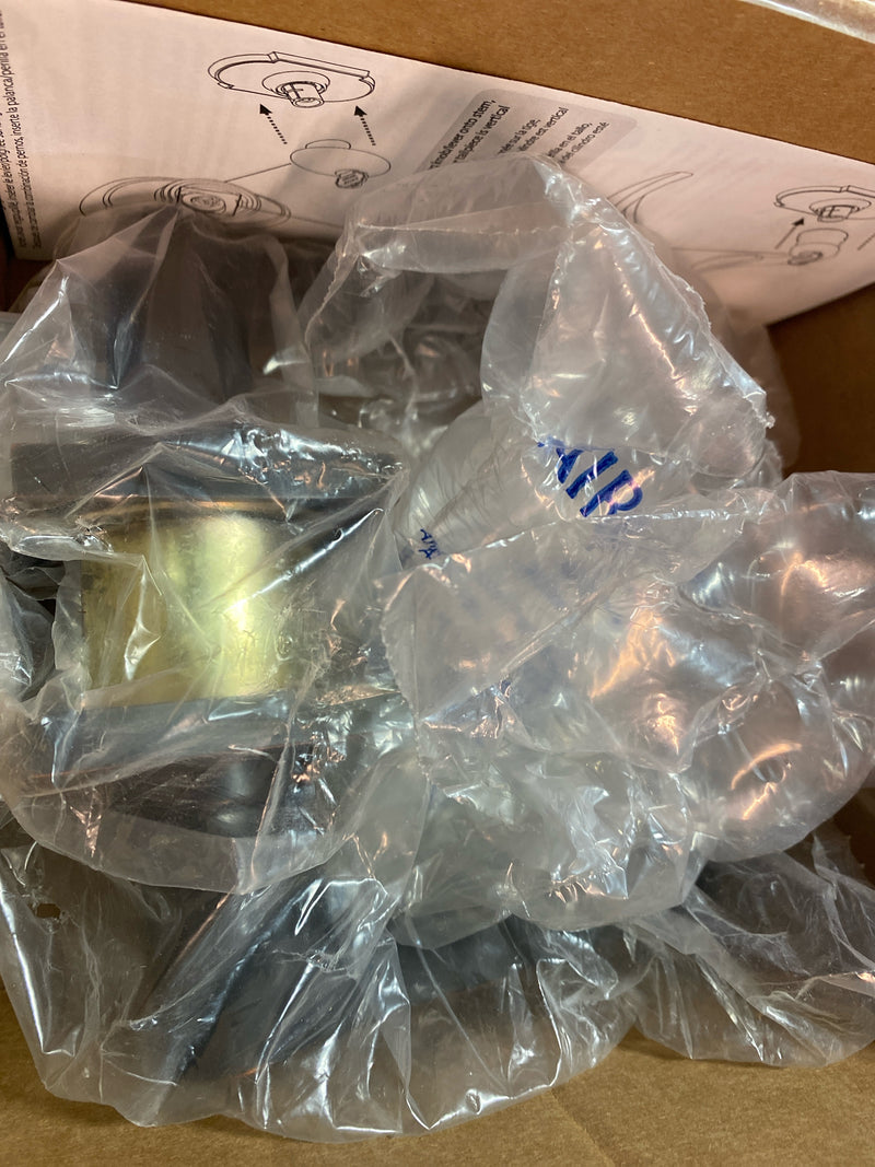 Emtek 5122HLOUS10BRH Helios Right Handed Single Cylinder Keyed Entry Door Lever Set with Square Rose - Oil Rubbed Bronze