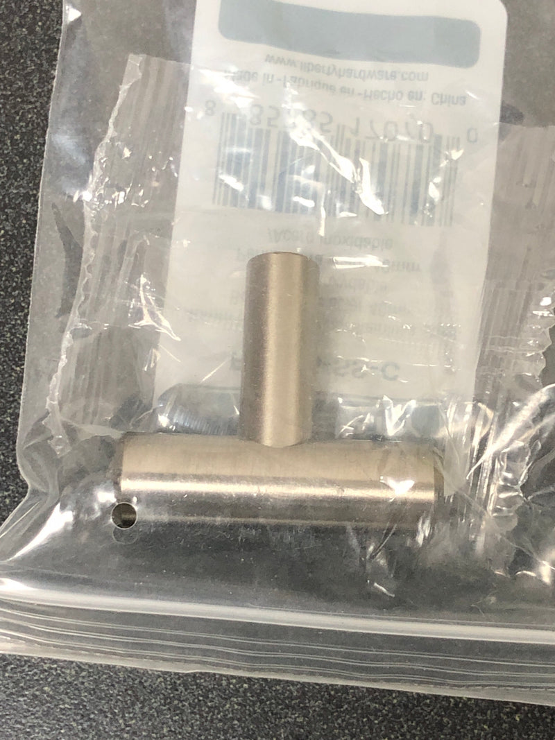 Liberty P01025-SS-C Brushed Steel Bar 1-5/8 in. (41 mm) Cabinet Knob in Stainless Steel