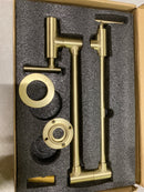 Elegant Lighting FAK-312BGD Gabriel 1.8 GPM Wall Mounted Single Hole Pot Filler - Brushed Gold