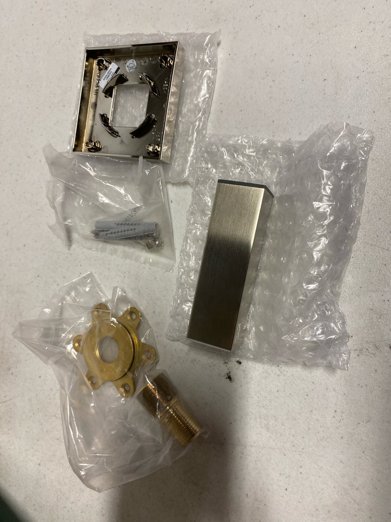 hansgrohe Pulsify E 4-inch Modern Showerarm in Chrome, 24338001