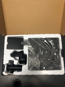 Glacier bay HD58302-1710H Modern 1-Spray 7.9 in. Dual Tub Wall Mount Fixed and Handheld Shower Heads 1.8 GPM in Matte Black