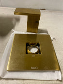 Riobel TRF51BG Reflet Pressure Balanced Valve Trim Only with Single Lever Handle - Less Rough In - Brushed Gold