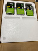Progress Lighting P2610-09WB 4 Light 15" Wide Medium (E26) Ceiling Fan Light Kit - Brushed Nickel