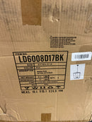 Elegant Lighting LD6008D17BK Maddox 4 Light 17" Wide Taper Candle Pendant - Black