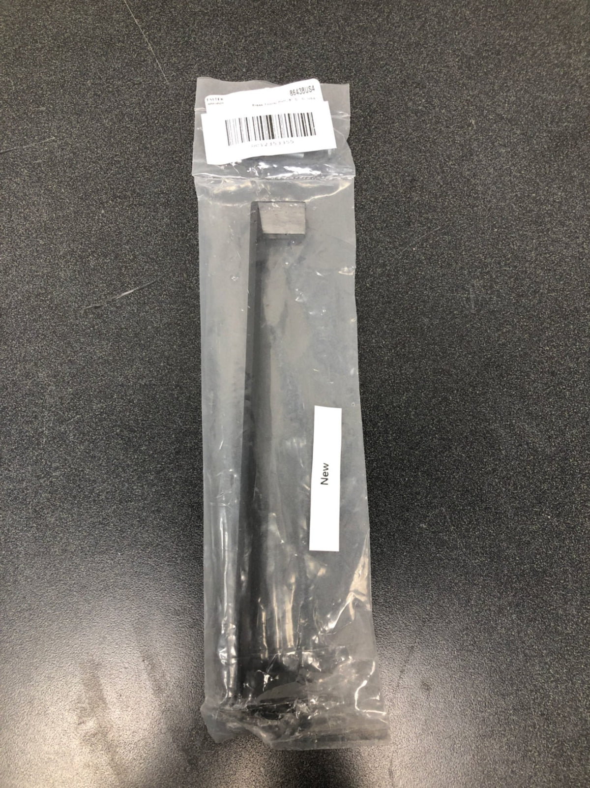 Emtek 86438US19 Contemporary 8 Inch Center to Center Handle Cabinet Pull - Flat Black