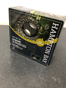 Hampton bay LDS-WR2BL3000K 10-Watt Equivalent 150 Lumens Low Voltage Black Integrated LED Round Outdoor InGround Well/Deck Light
