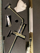 Brizo 81376-PC Essential 10 7/16" Classic Slide Bar Shower Arm And Flange - Chrome