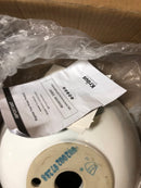 KRAUS Elavo Round Vessel White Porcelain Ceramic Bathroom Sink, 14 inch KCV-341