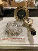 Brizo 86220-GL Hydrati 2-in-1 1.75 GPM Multi Function Shower Head and Hand Shower Package with Integrated diverter and Shower Hose - Luxe Gold