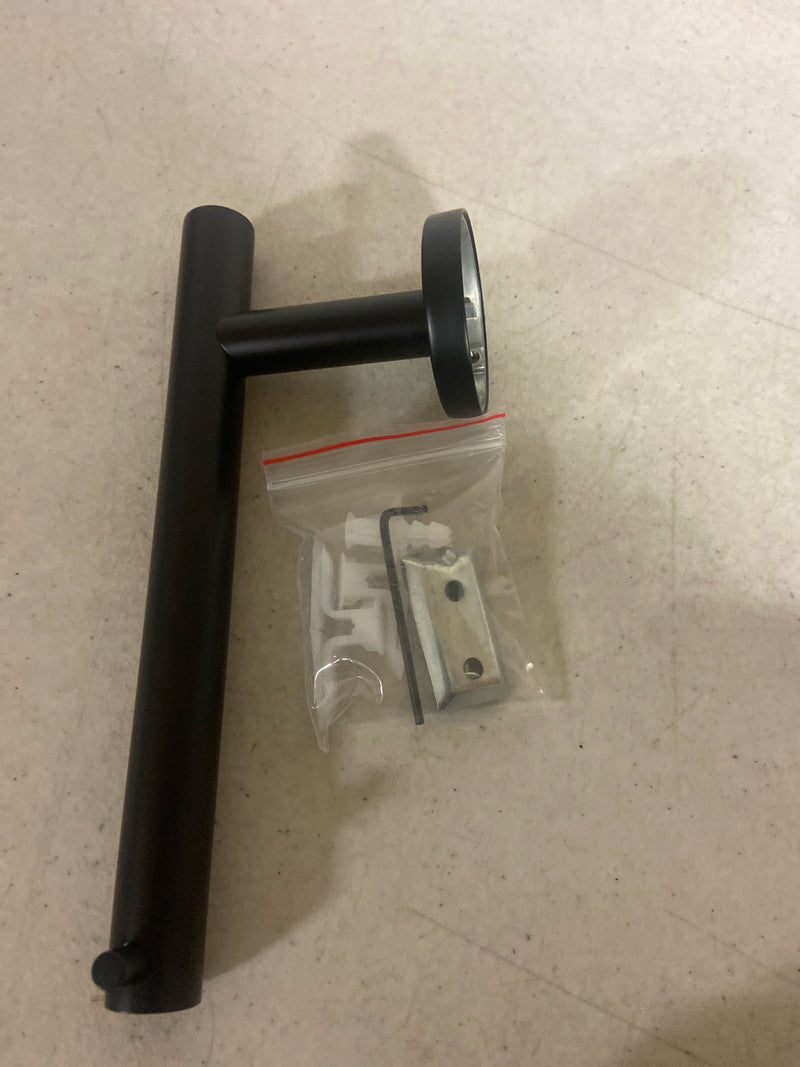 Amerock BH26540MB Arrondi Single Post Tissue Roll Holder in Matte Black