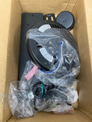 Hampton bay 52193 Bayfield 52 in. Indoor Matte Black Dry Rated Downrod Ceiling Fan with 5 Reversible Blades