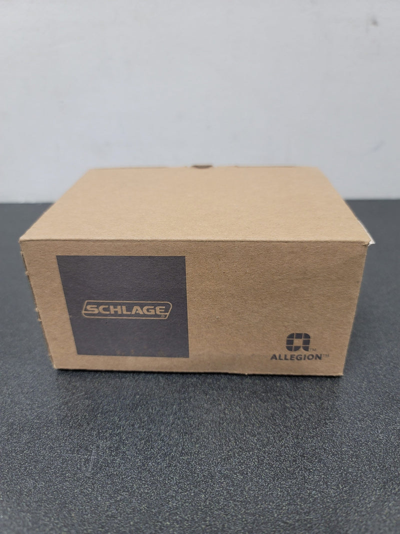 Schlage F170FLA605CAMRH Flair Right Handed Non-Turning One-Sided Dummy Door Lever Set with Decorative Camelot Trim - Polished Brass