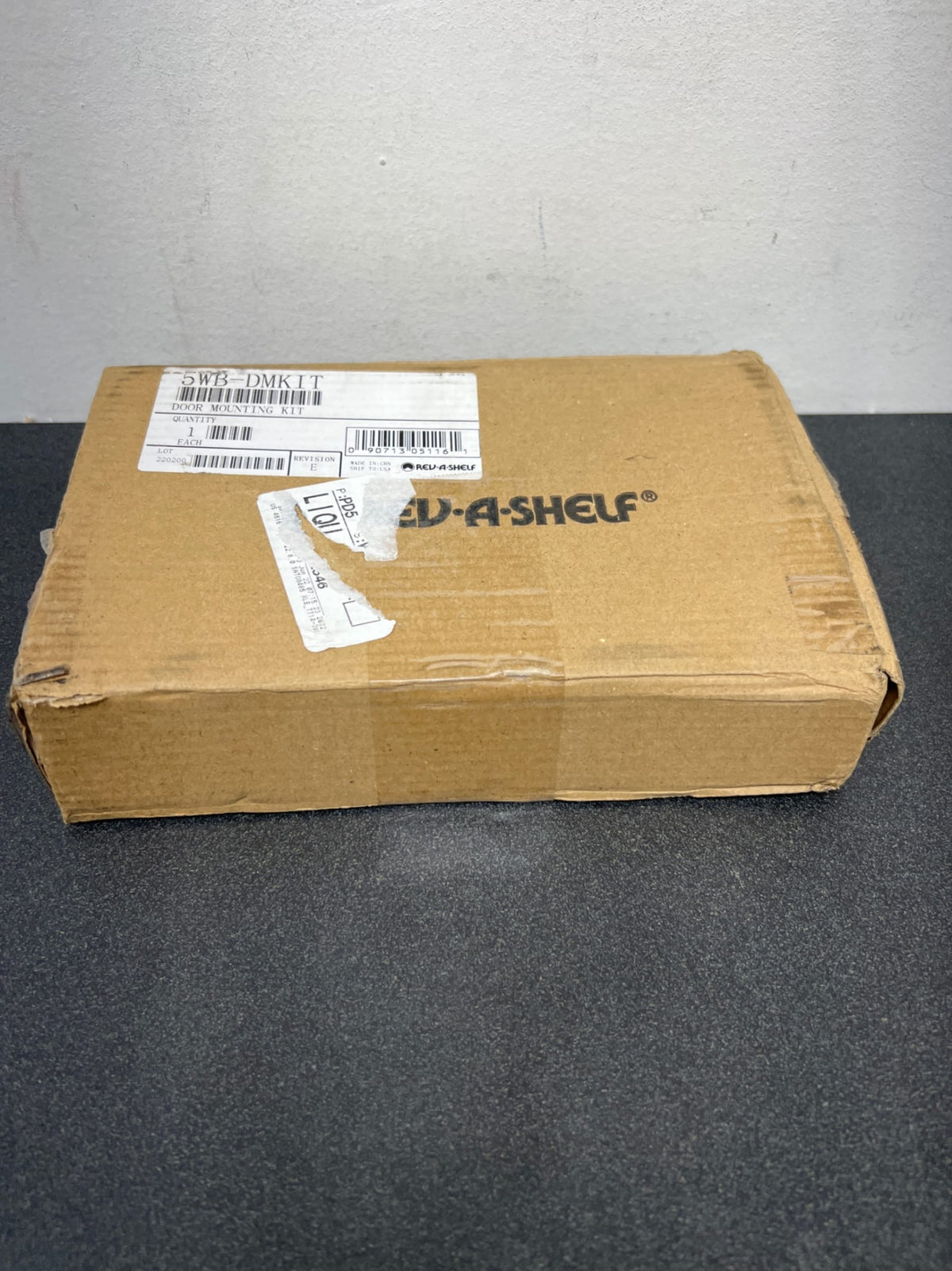 Rev-A-Shelf 5WB-DMKIT 5WB Series Door Mount Kit - Silver