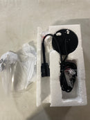 Unbranded 7508MP-MB Kira 5 in. 1-Light Matte Black Shaded Pendant Light with Clear Glass Shade, No Bulbs Included