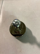 Baldwin 4972055BIN Hollywood Hills 1-1/4 Inch Mushroom Cabinet Knob from the Estate Collection - Polished Nickel