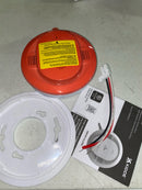 Kidde 21033154 Hardwired Smoke Detector with 10-Year Battery Backup, Voice Alerts, Interconnectable and LED Warning Lights 21033154
