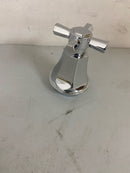 Signature Hardware SHEL441003CP Cross Handle for Elita Pressure Balance Trim - Chrome