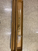 Signature Hardware 955211-1.94 Helmina 9 Inch Tall Door Cremone Security Bolt - Polished Brass